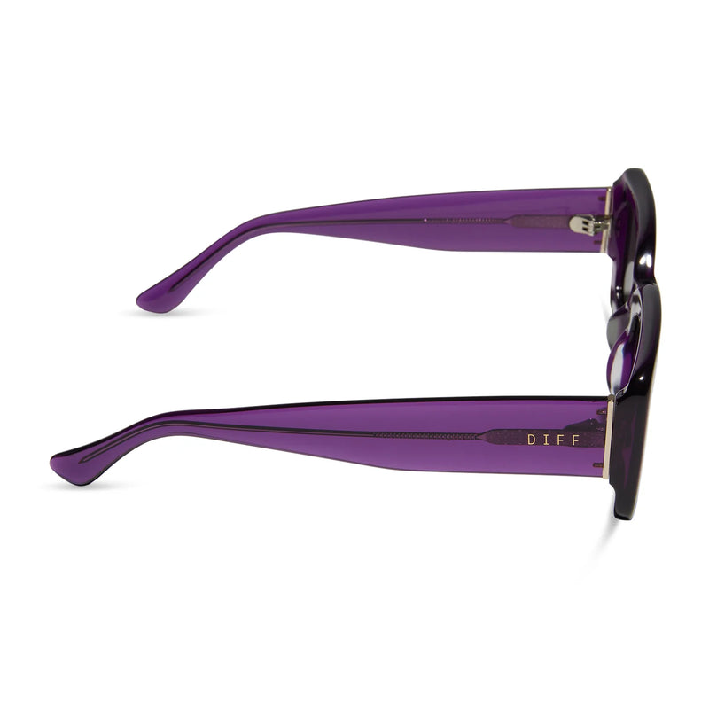 Indy Posh Purple Mirror Sunglasses