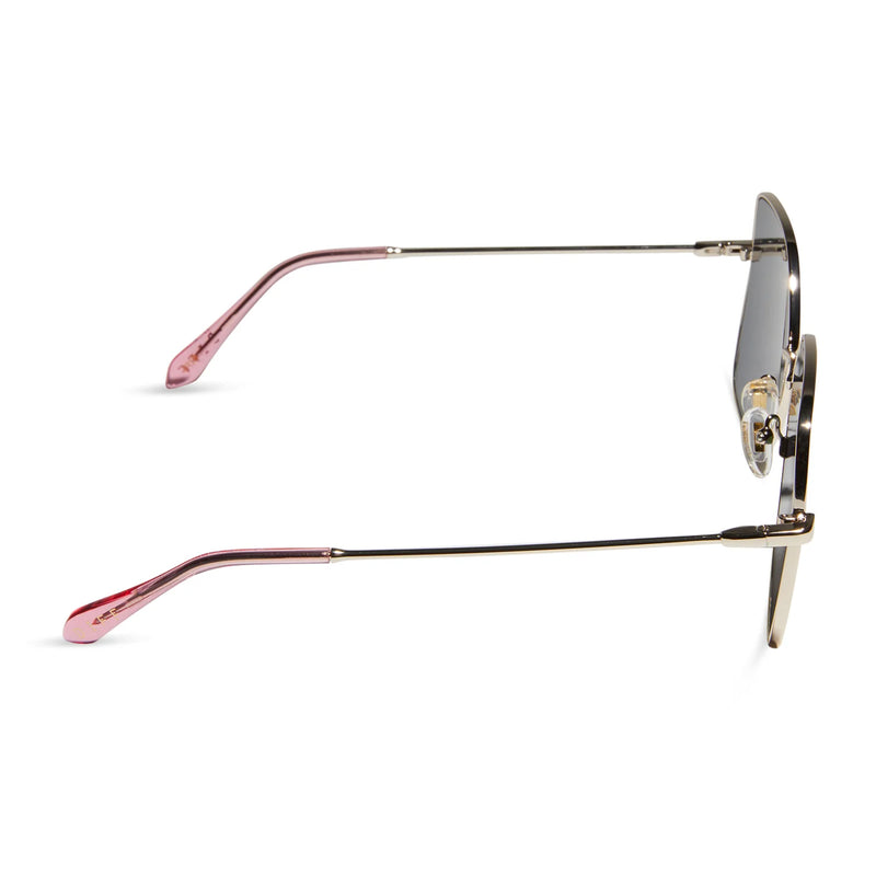 Iris Gold Pink Rush Mirror Sunglasses