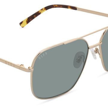 DIFF Eyeware - Jonas Gold G15 Polarized Sunglasses – Mi Vida  display picture 1