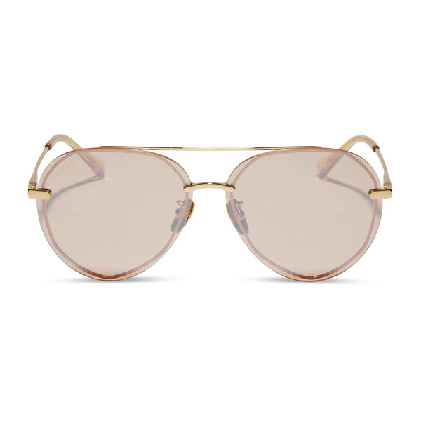 Lenox Gold Honey Crystal Flash Sunglasses