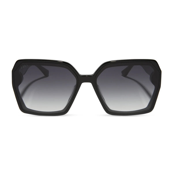 Presley Black Grey Gradient Sunglasses