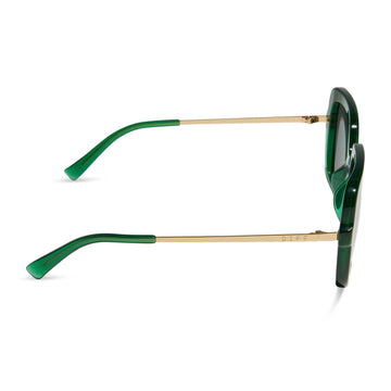 DIFF Eyeware - Sandra Palm Green Crystal Grey Polarized  display picture 2