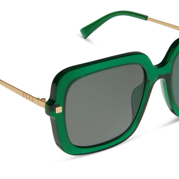 DIFF Eyeware - Sandra Palm Green Crystal Grey Polarized  display picture 1