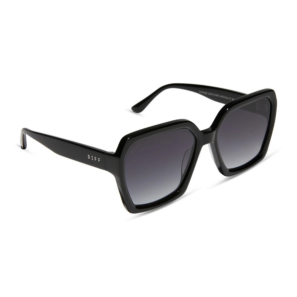 Sloane Black Grey Gradient Sunglasses