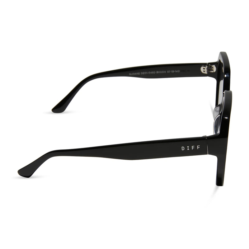 Sloane Black Grey Gradient Sunglasses