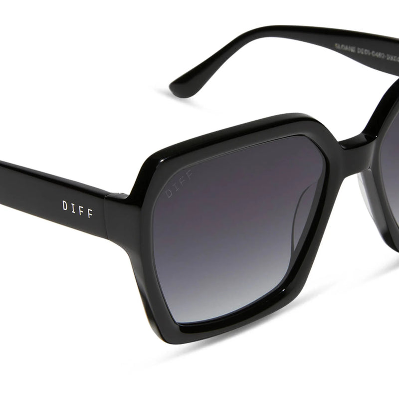 Sloane Black Grey Gradient Sunglasses