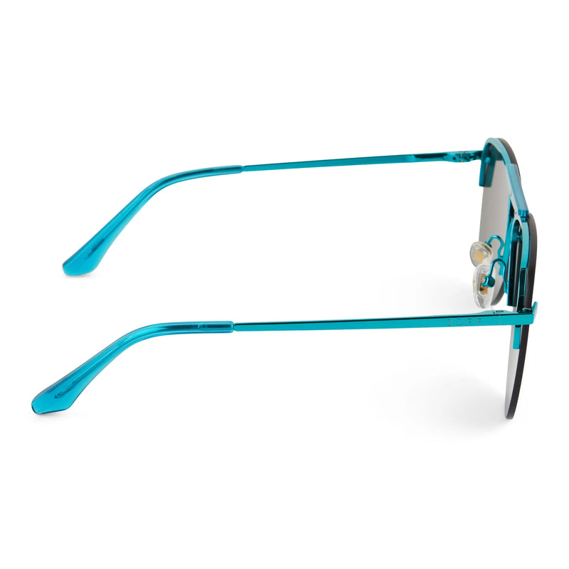 Tahoe Turquoise Metallic Teal Mirror Polarized Sunglasses