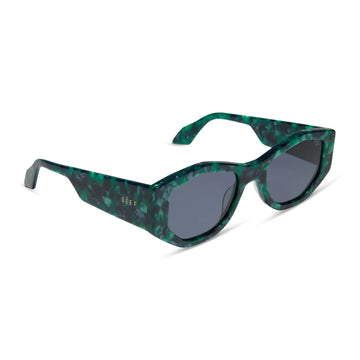 DIFF Eyeware - Zoe Dark Ivy Tortoise Grey Polarized  display picture 3