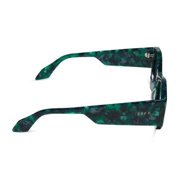DIFF Eyeware - Zoe Dark Ivy Tortoise Grey Polarized  display picture 2