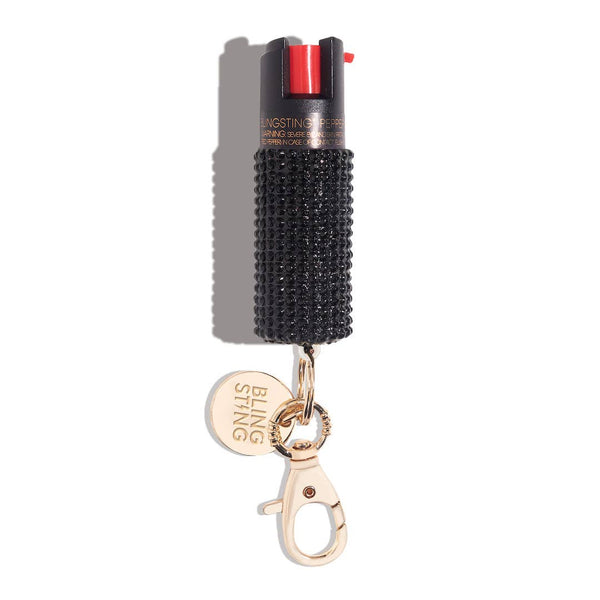 Self-Defense Spray | Black Rhinestone