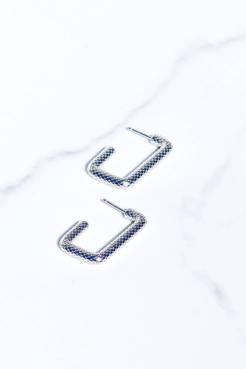 BALI HOOPS- STERLING SILVER