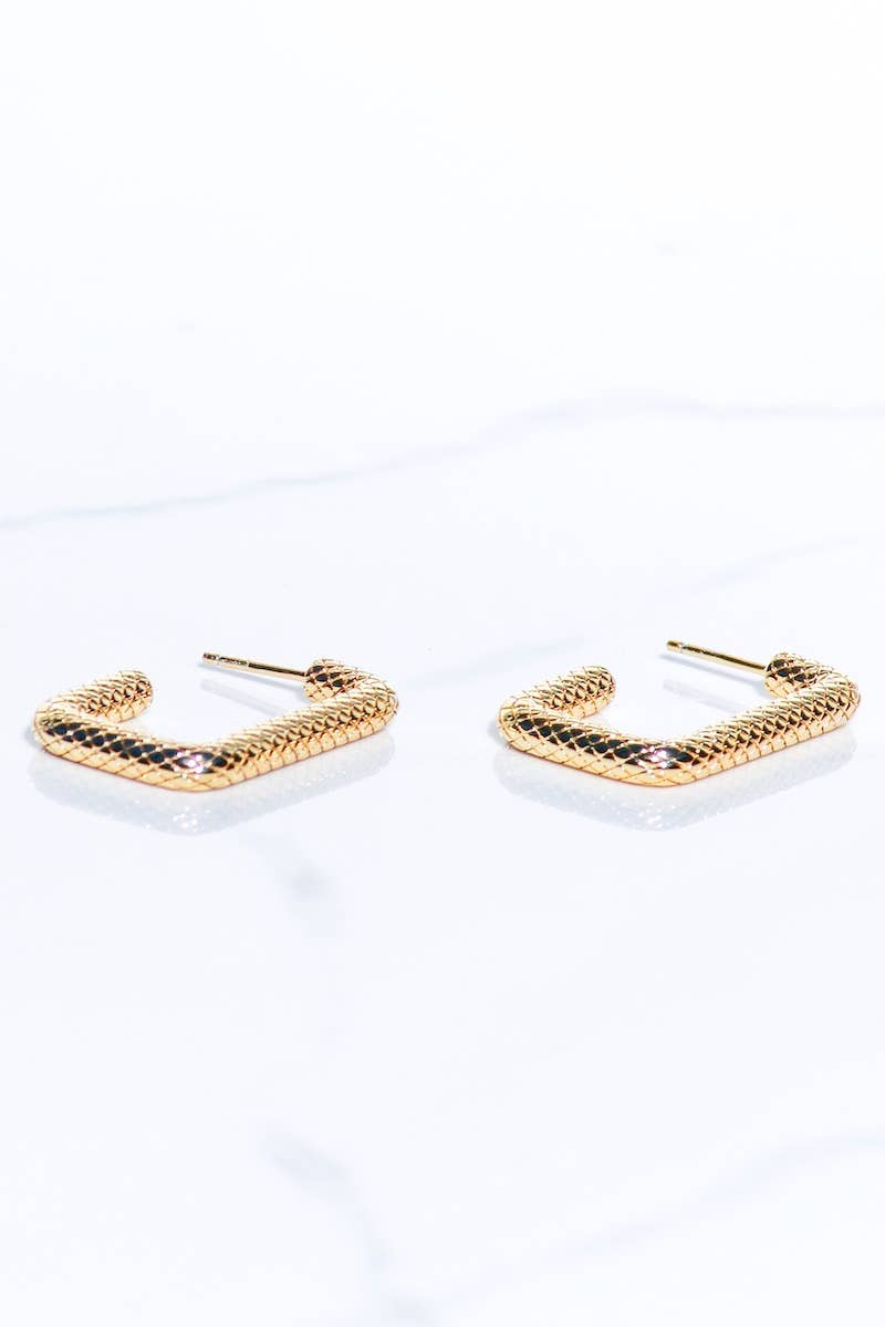 BALI HOOPS- 14K GOLD VERMEIL