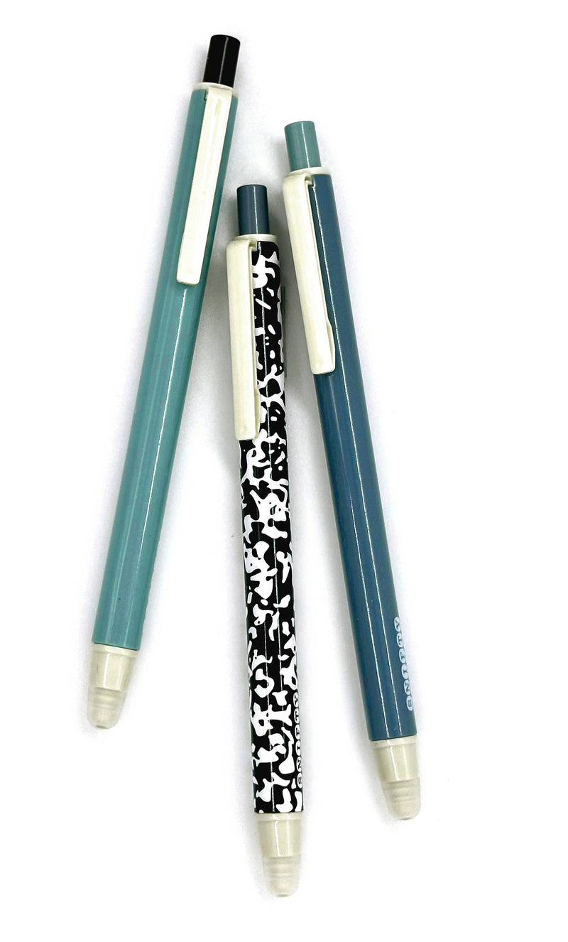RETRO ERASABLE GEL PEN SET