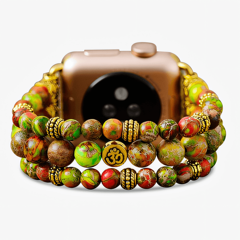 Conifer Jasper Stretch Apple Watch Strap: Small