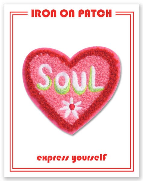 Soul Flower Heart Patch