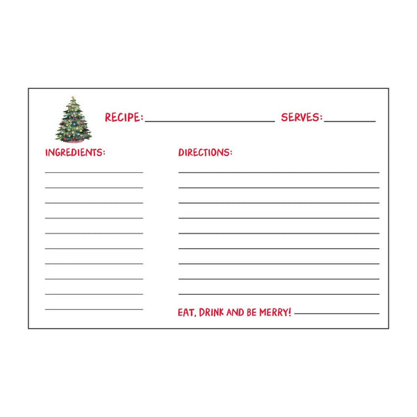 HOLIDAY RECIPE CARDS
