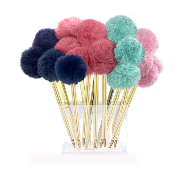PLUSHEST POM POM PEN - MINT SET OF 5
