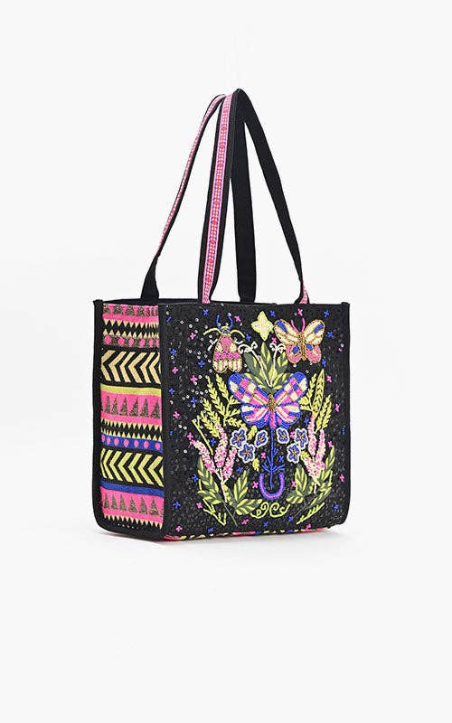 Midnight in the Garden Mini Tote