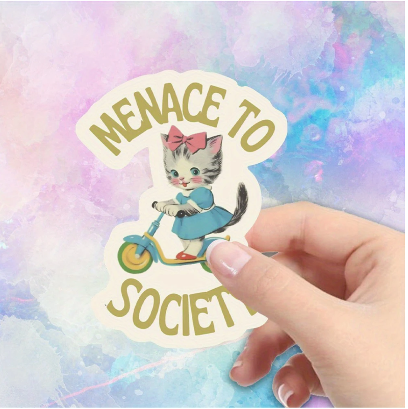 Menace to Society Sticker