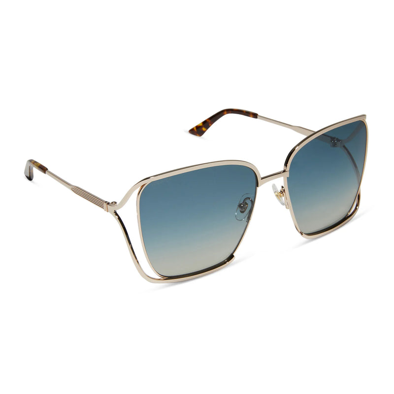 Francesca Paradiso Blue Polarized Sunglasses