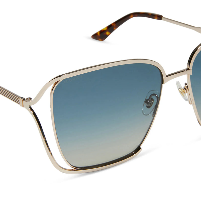 Francesca Paradiso Blue Polarized Sunglasses