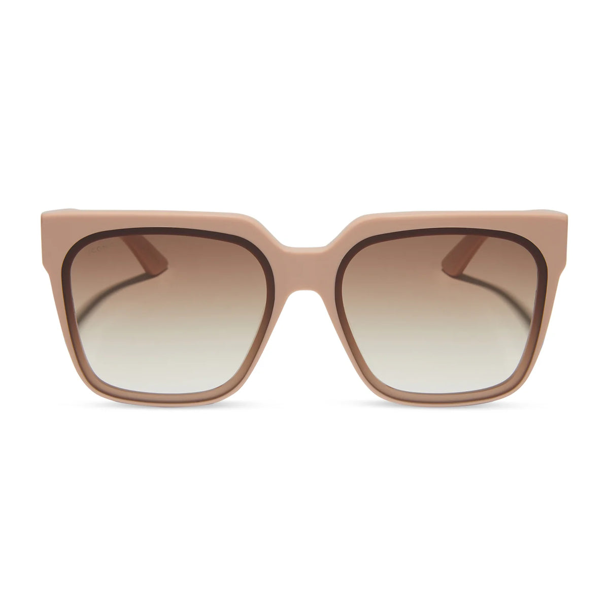 Diff Eyewear Brown Sunglasses DIFF Eyeware - Bella Salted Caramel Brown Gradient Polarized  main image 3