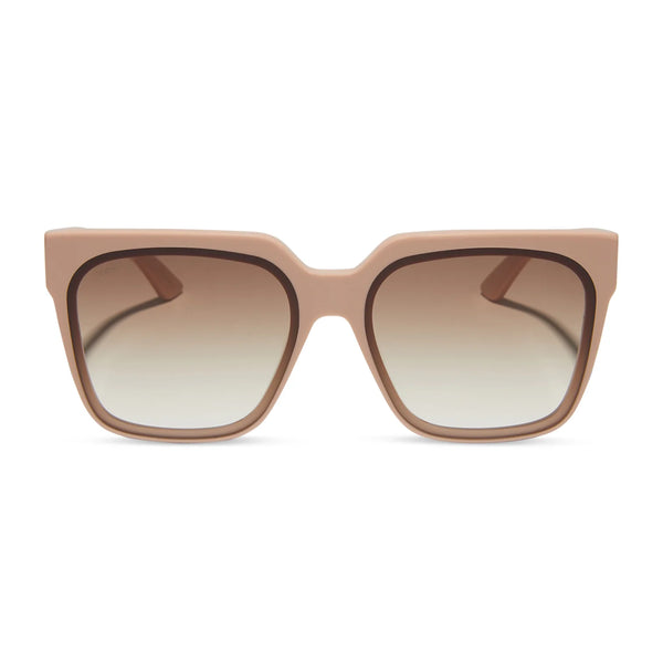 Thea Nude Brown Gradient Sunglasses