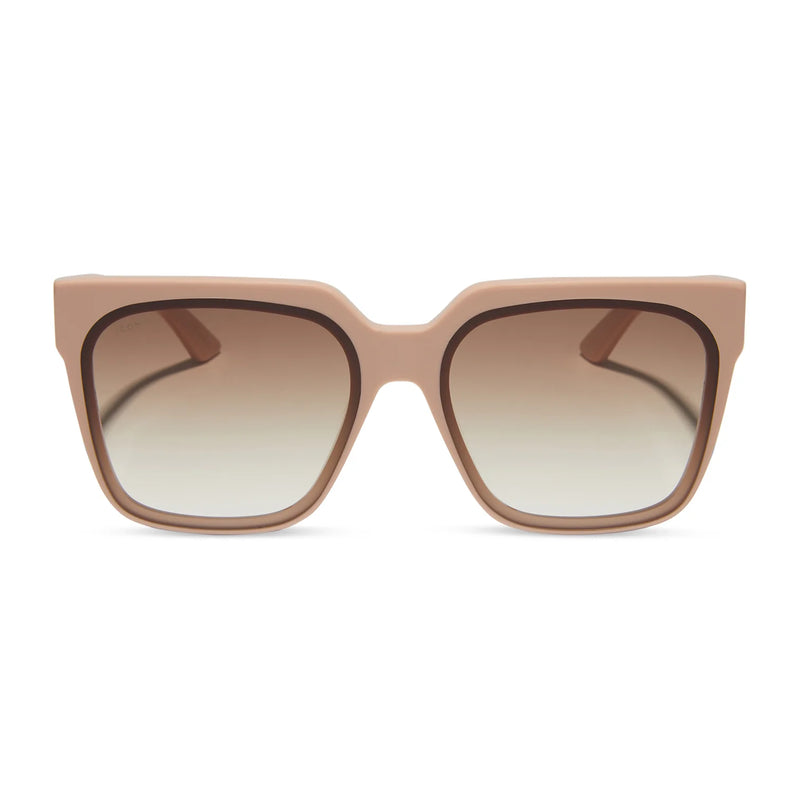 Thea Nude Brown Gradient Sunglasses