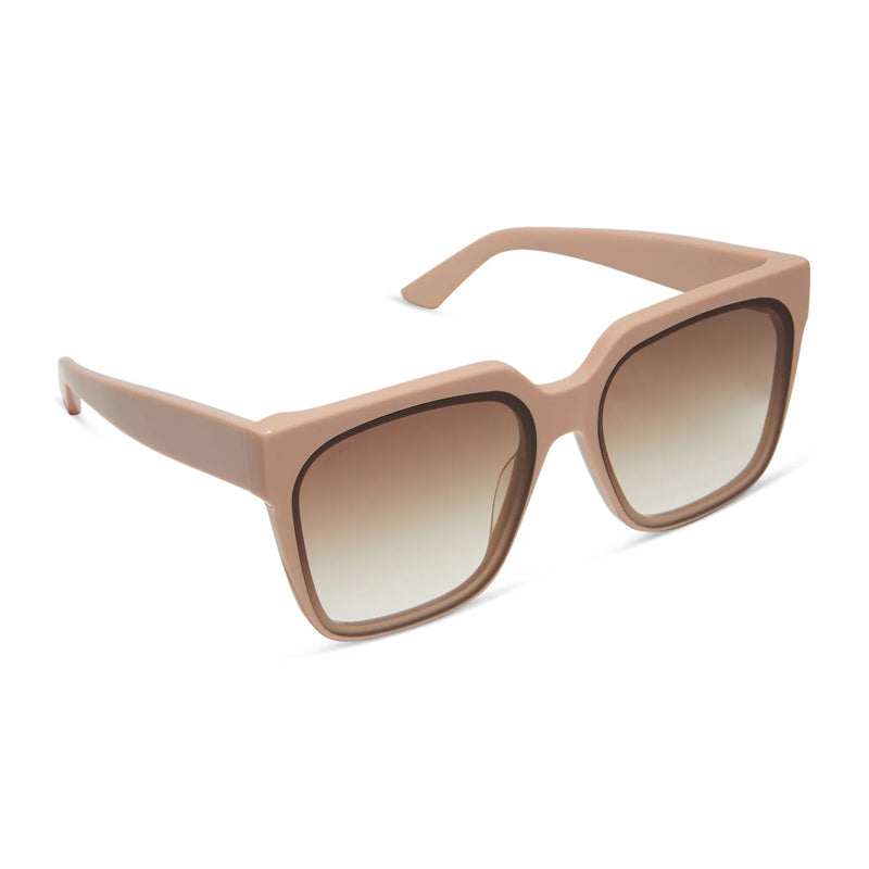 Thea Nude Brown Gradient Sunglasses