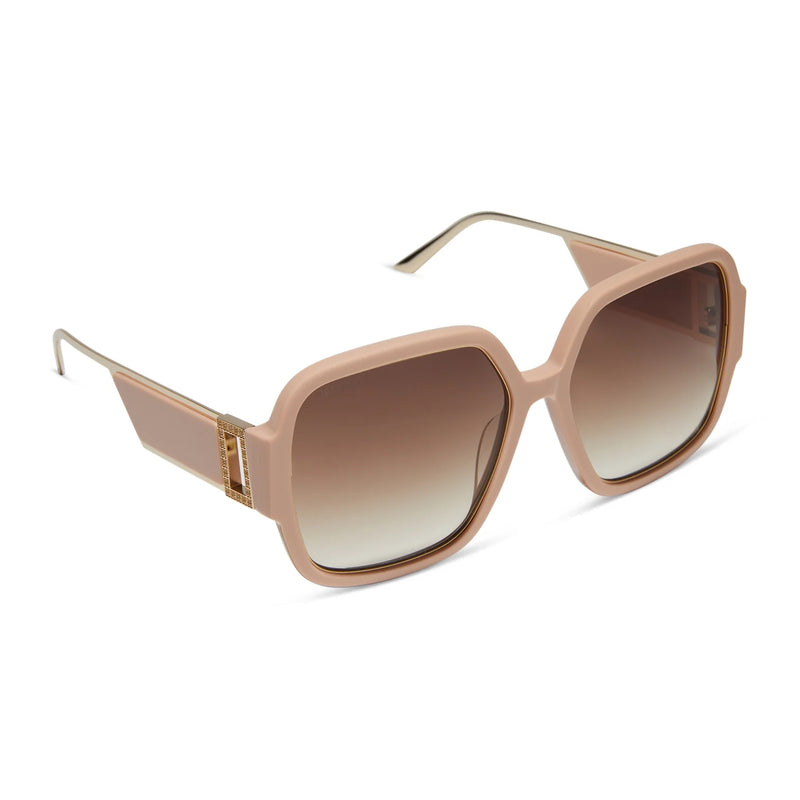 Tina II Nude Brown Gradient Polarized Sunglases