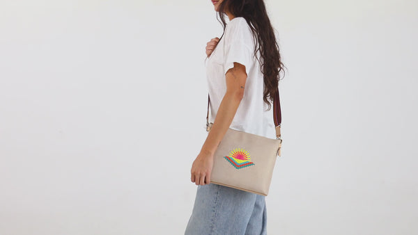 Fuzzy Downtown Crossbody