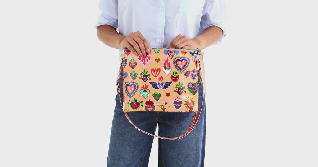 Peach Downtown Crossbody - official Consuela video 2