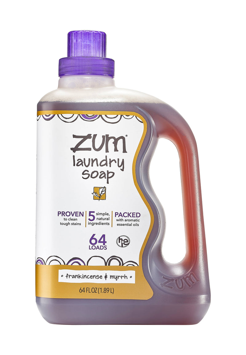 Zum Laundry Soap - Frankincense & Myrrh: 64 fz