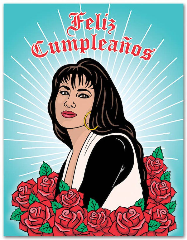 Selena Feliz Cumpleaños Birthday Card
