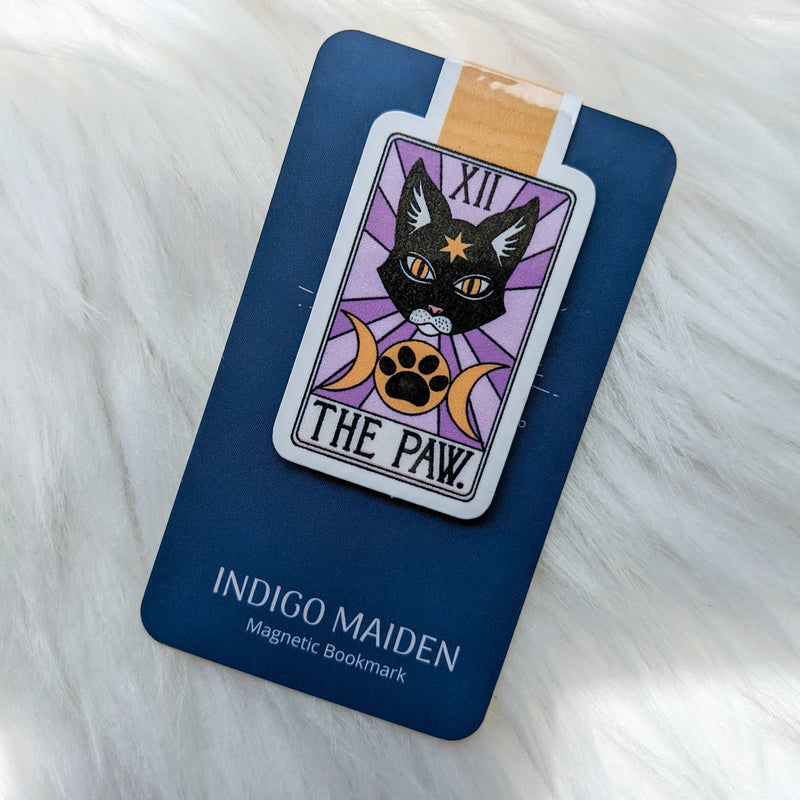 The Paw Tarot Card Magnetic Bookmark