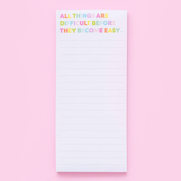 All Things List Pad
