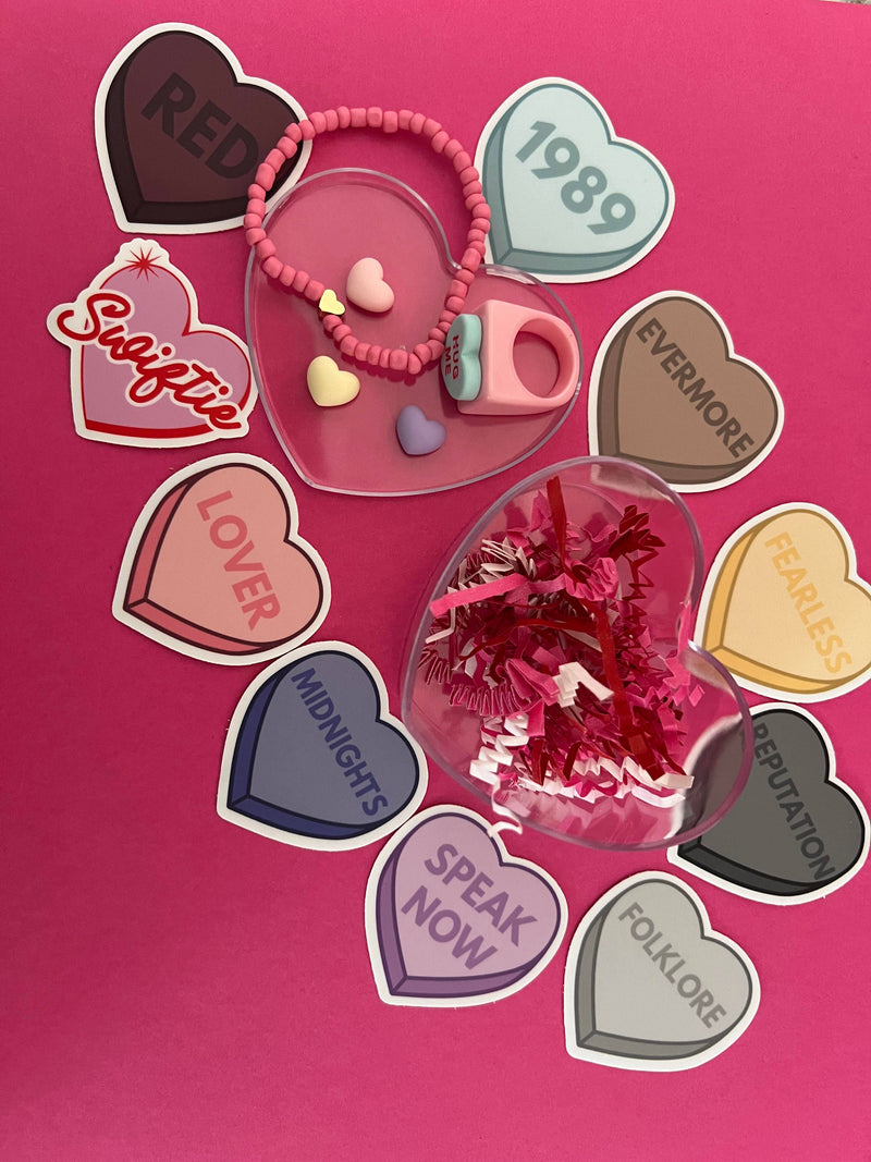 Taylor Valentine's Day Sticker Gift Box