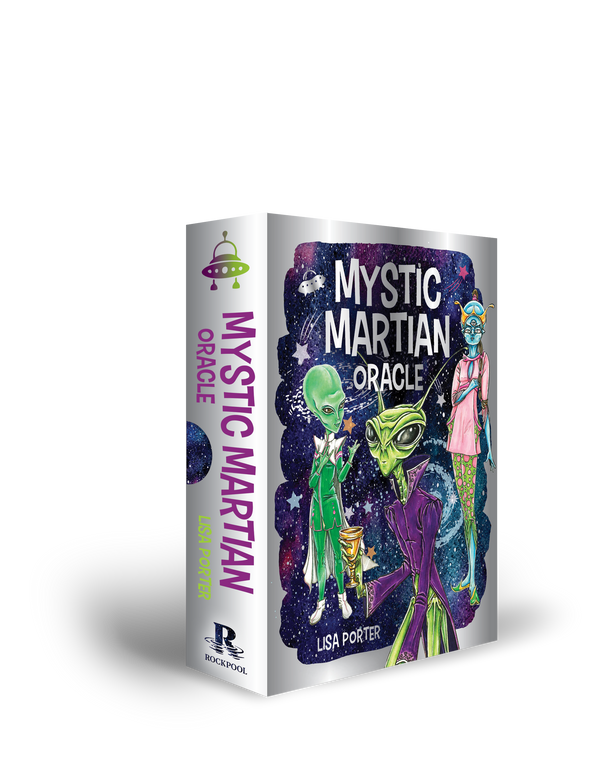 Mystic Martian Oracle: 40 full-color cards and 128-page book