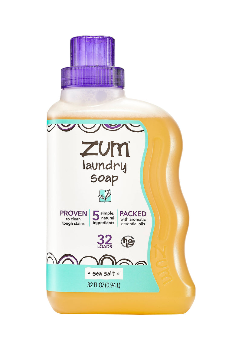 Zum Laundry Soap - Sea Salt: 32 fz