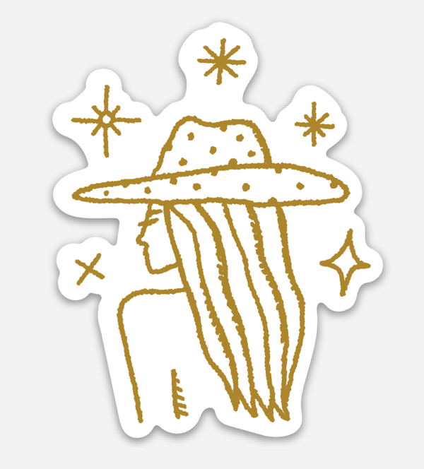 Cowgirl Chic Sticker