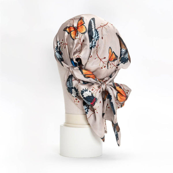 Hair Scarf - Retro Butterfly
