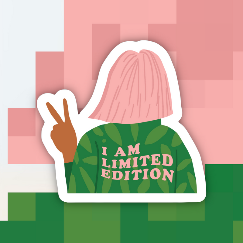 I am Limited Edition Sticker