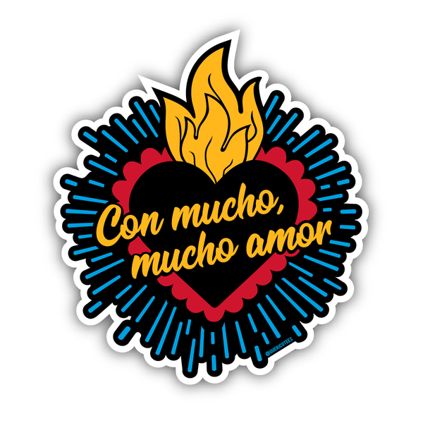 Con Mucho Mucho Amor Sticker