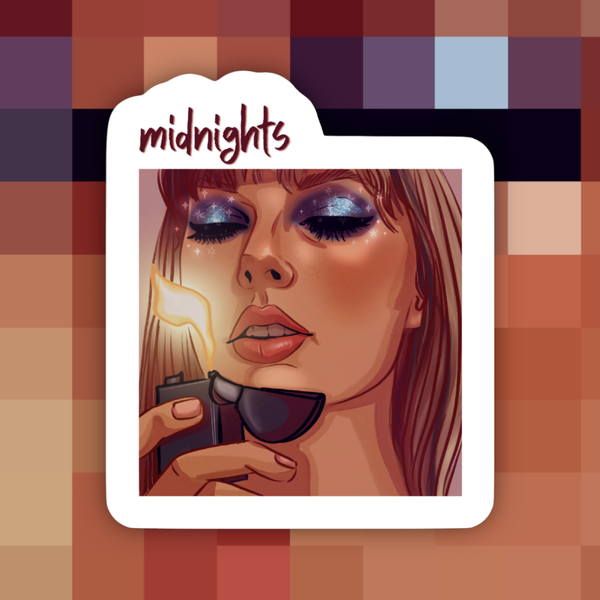 Taylor Midnights Sticker