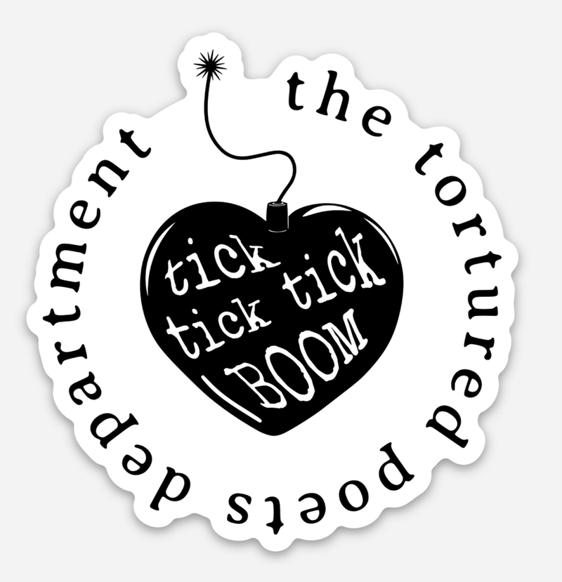 The Tortured Poets Department Sticker