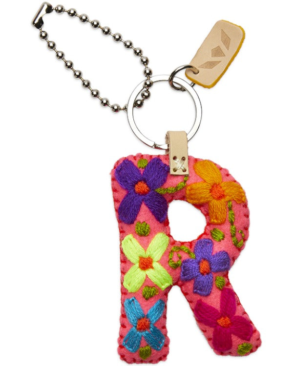 CONSUELA PINK FELT ALPHABET CHARM "R" CHRM3656FPCOOS