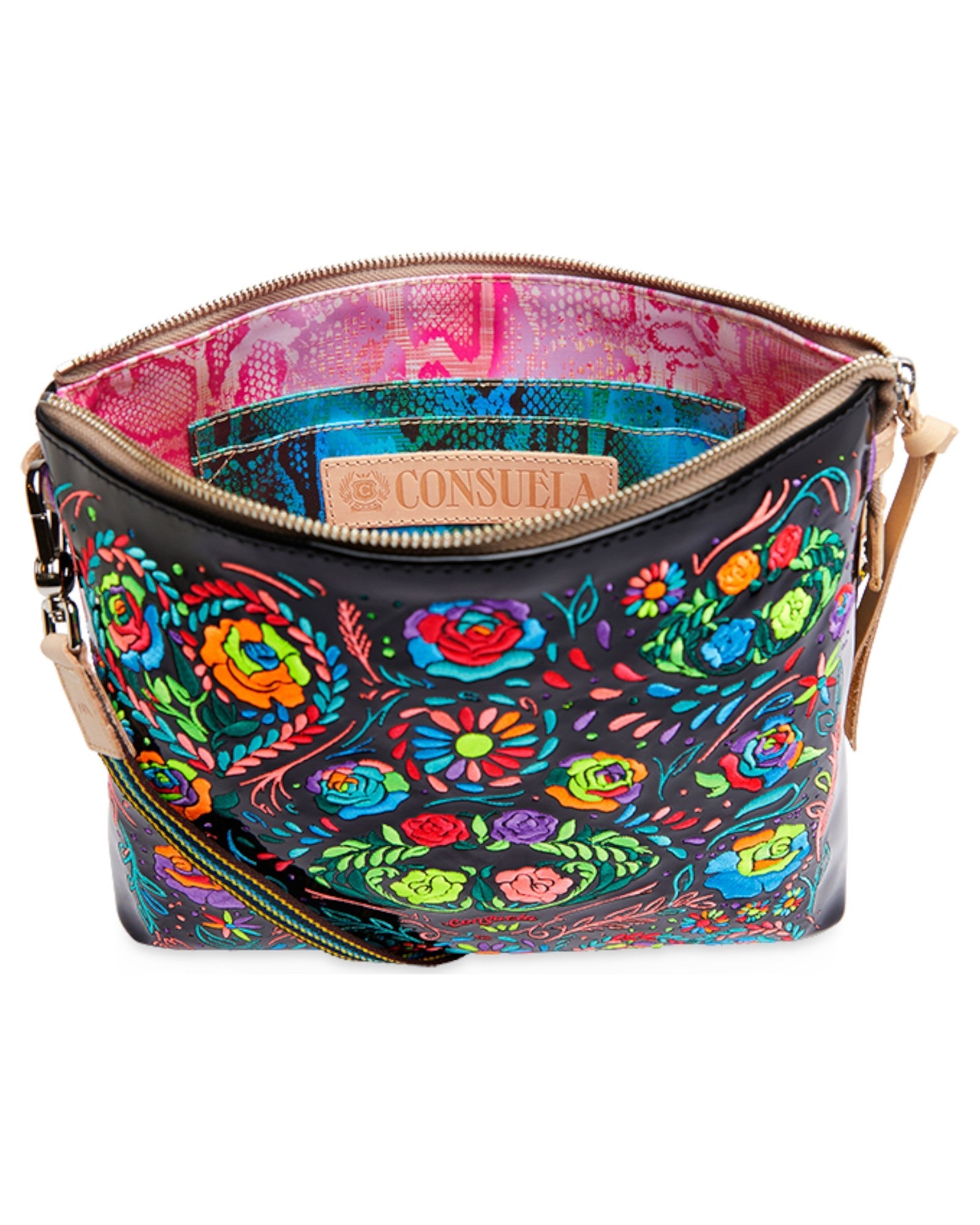 NWT New Consuela Rita Limon Swirly Medium Cosmetic Bag high quality