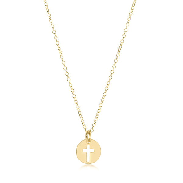 16" NECKLACE - BLESSED CHARM