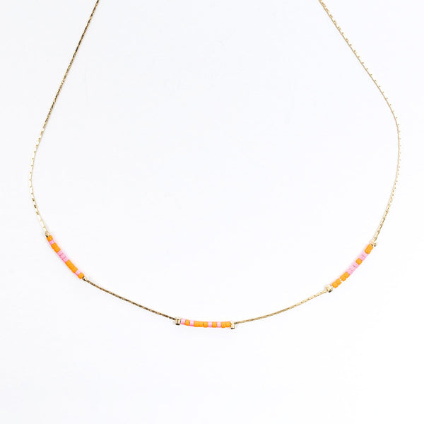 Love Hope Cure Morse Code Necklace