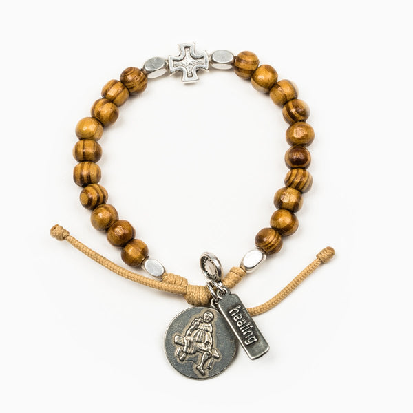 Rooted in Faith Bracelet - St. Peregrine Healing